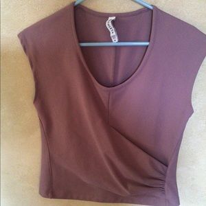 Athleta wrap style top